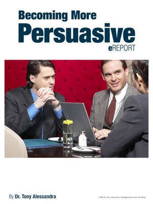 cover image of Becoming More Persuasive eReport